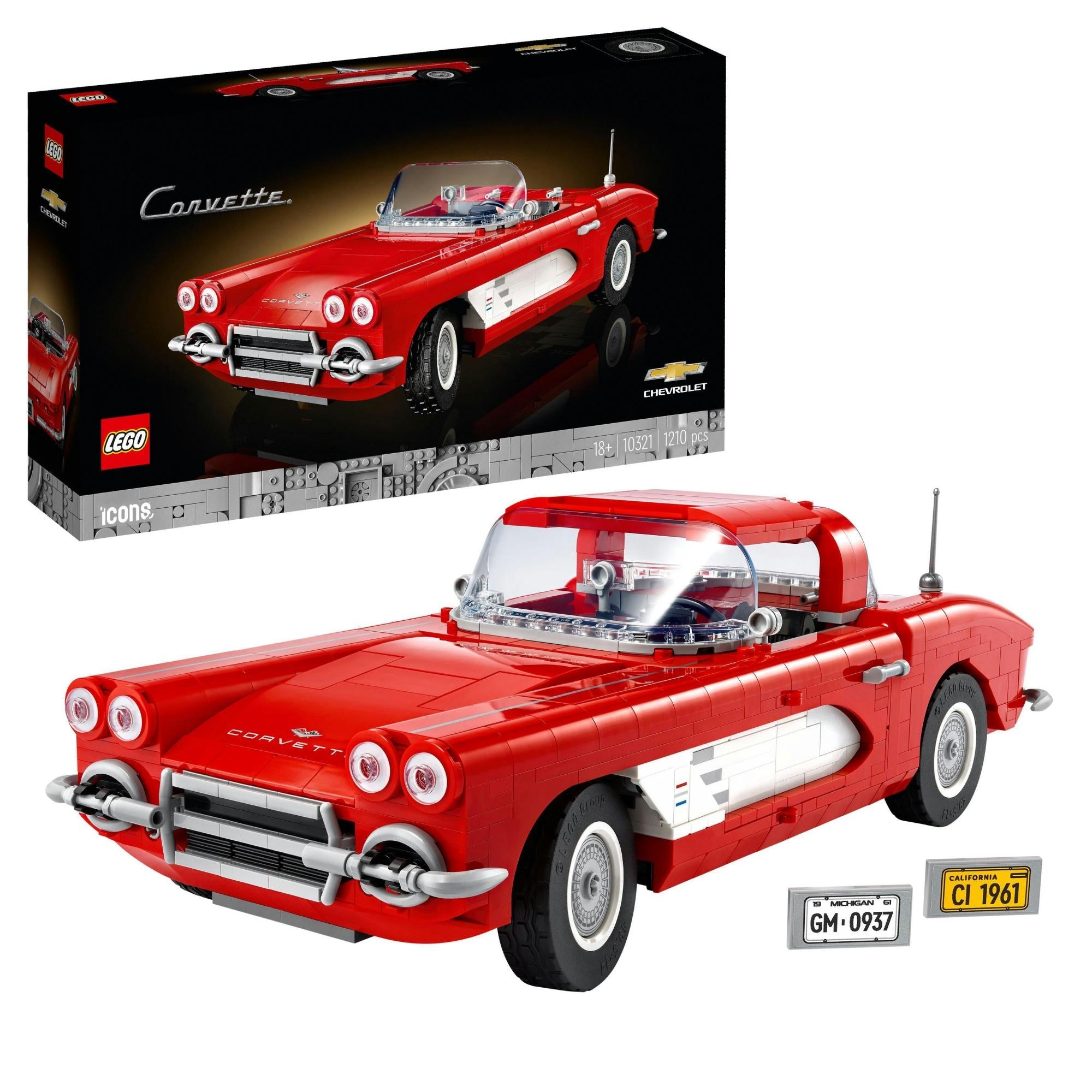 LEGO Icons - Chevrolet Corvette 1961 (10321.)