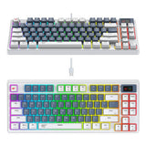 Mekaniskt Speltangentbord Havit KB884L Vit