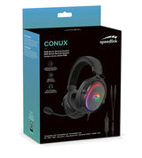 Speedlink - CONUX RGB Stereo Gaming Headset - for PC/PS5/PS4/ Xbox Series X/S/Switch/OLED/Lite , black Speedlink