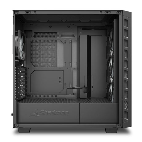 Sharkoon Rebel C80G RGB ATX-kabinet – sort, glasside