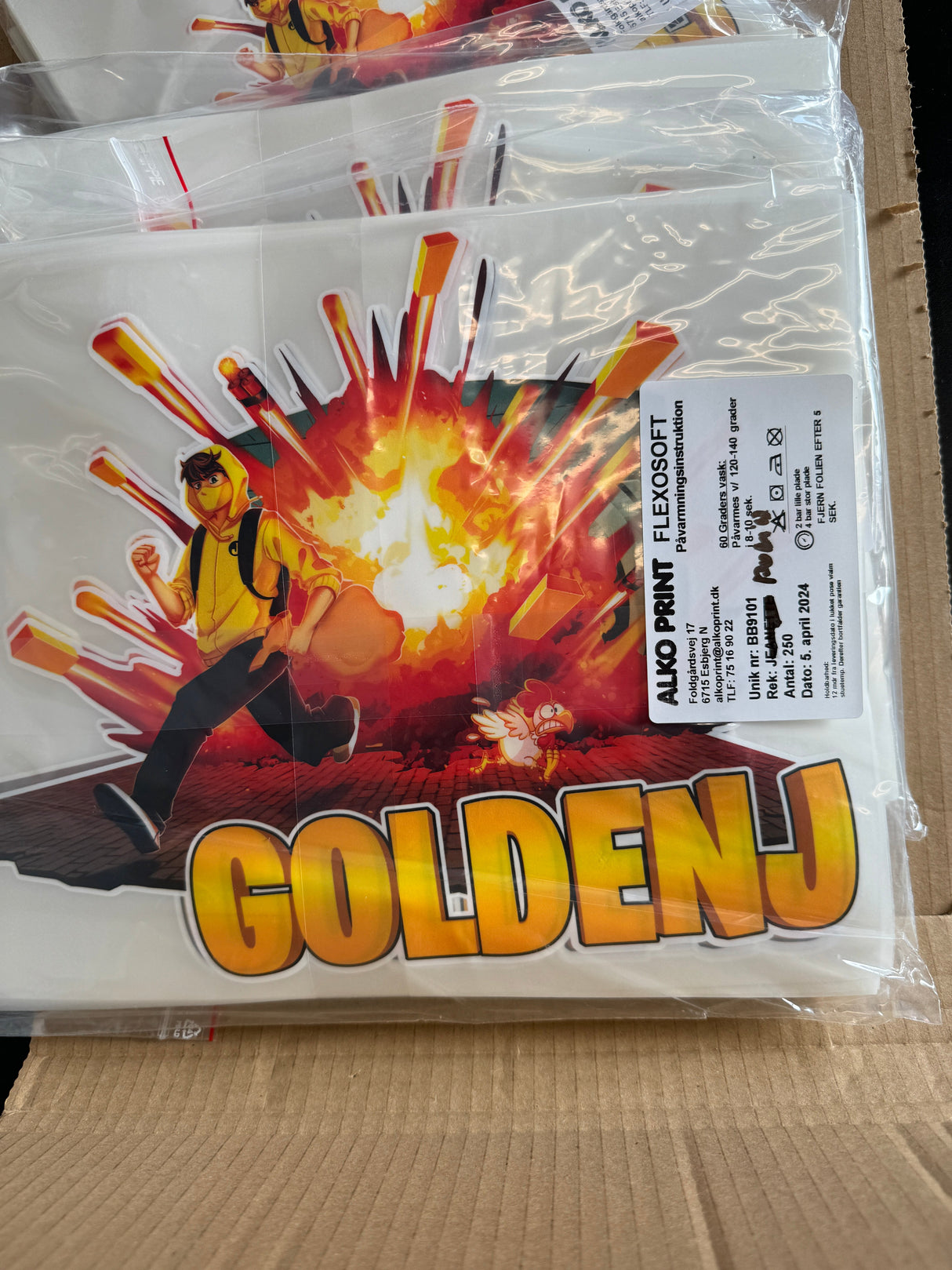 GoldenJ Design Transfer - Stor