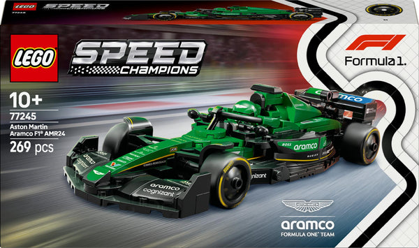 LEGO 77245 Speed ​​Champions Aston Martin Aramco F1 AMR24 Racingbil