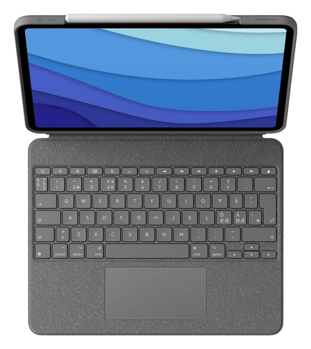 Logitech - Combo Touch  Keyboard - For iPad Pro 12,9 ( Nordic Layout ) Logitech