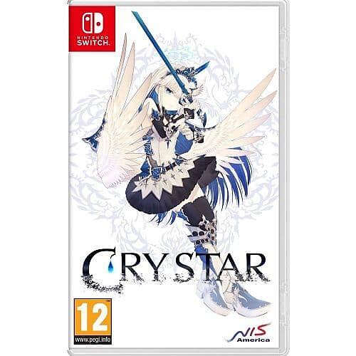 Crystar – omslag til Nintendo Switch