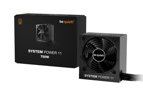 Be quiet System Power 11 750W ATX3.1 (black, 1x 12-pin high power GPU, 2x PCIe, 650 watts) Be quiet