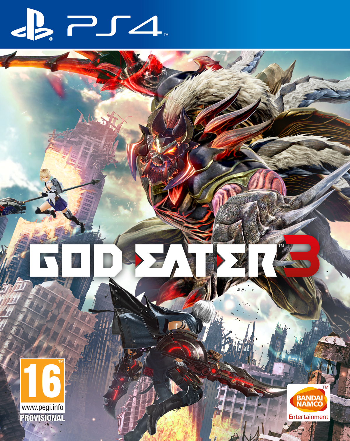 God Eater 3 – PlayStation 4 – spilcover