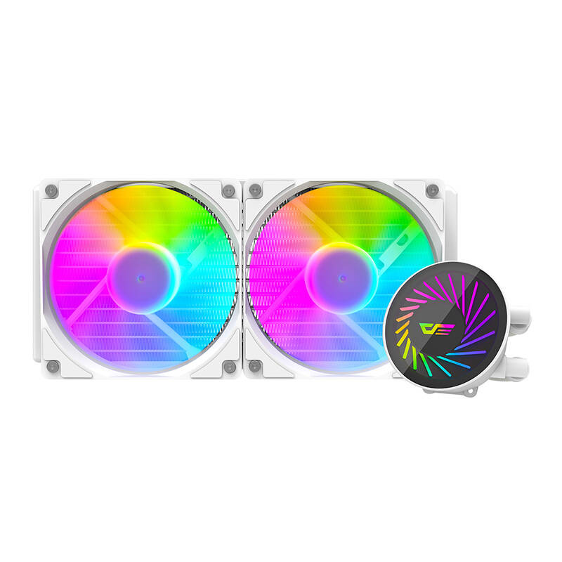 Darkflash DCS240 CPU Flytande Kylning (vit)