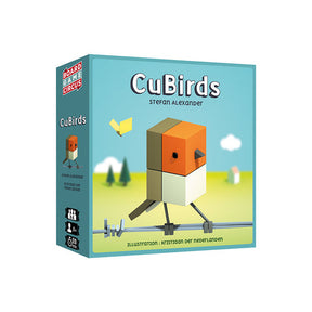 CuBirds kortspil – æske til tysk udgave