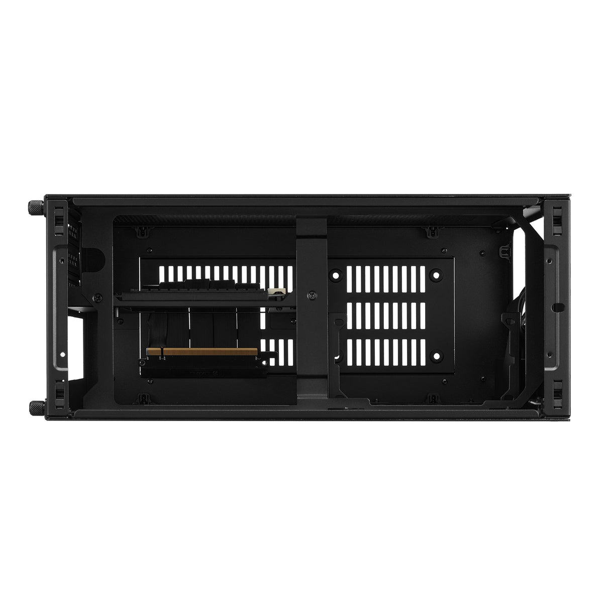 Lian Li A4-H2O X4, MINI-ITX, Svart, Inkluderar PCIE4.0 Riser Card-kabel