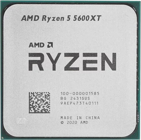 AMD Ryzen 5 5600XT processor – set ovenfra
