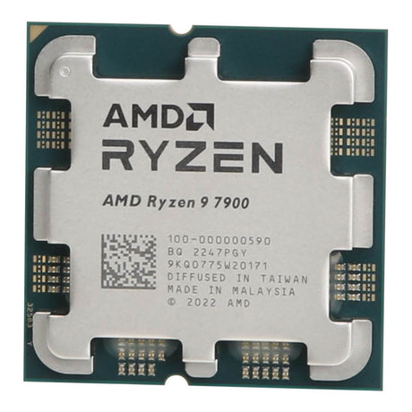 AMD Ryzen 9 7900 processor – set ovenfra