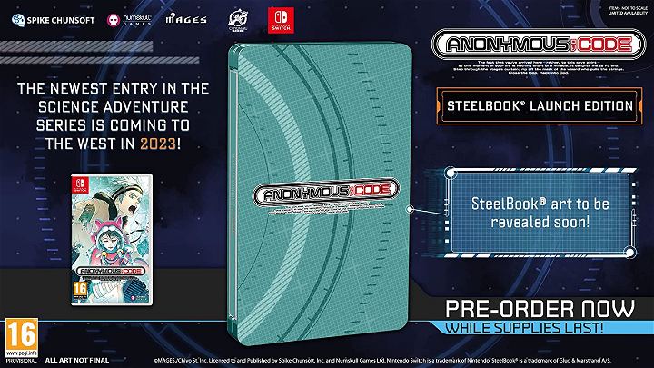 AnonymousCode (Steelbook Edition) Numskull
