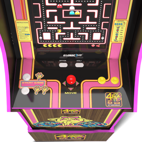 ARCADE 1 UP MS. PAC-MAN 40TH ANNIVERSARY ARCADE MACHINE Arcade1Up