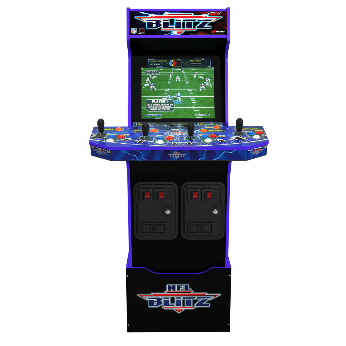 ARCADE 1 UP NFL BLITZ ARCADE MACHINE Arcade1Up