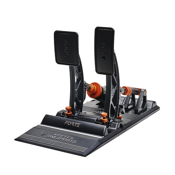 Asetek Forte Sim Racing Pedaler Broms och Gas