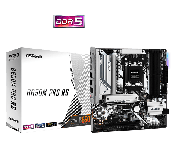 ASRock B650M PRO RS - Bundkort