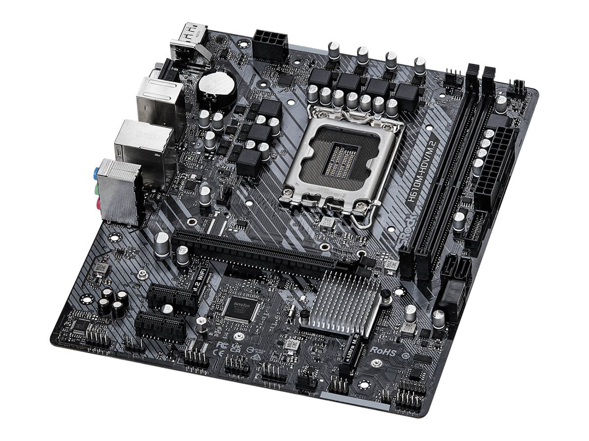 ASRock H610M-HDV/M.2 Micro-ATX LGA1700  Intel H610 ASRock