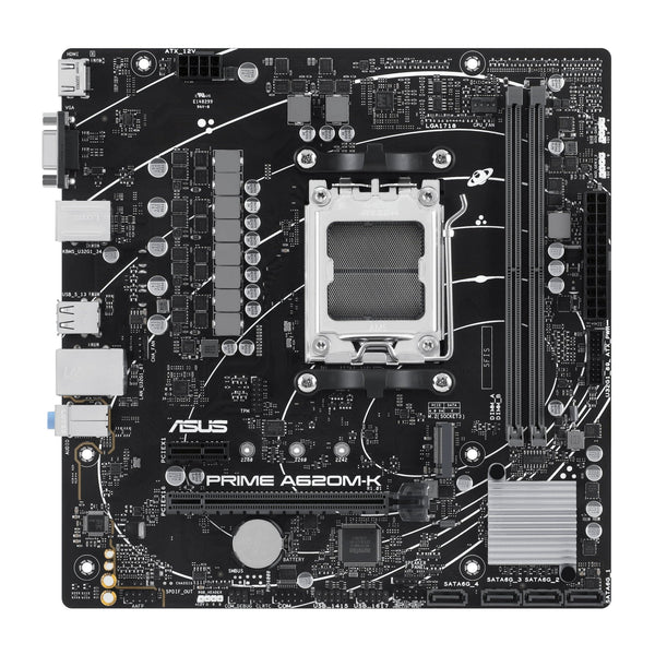 ASUS PRIME A620M-K - Socket AM5 -  - Bundkort
