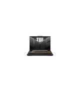 ASUS TUF Gaming F16 FX607VJR-TU305W i Mecha Gray set forfra med bagbelyst tastatur