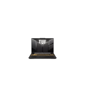 ASUS TUF Gaming F16 FX607VJR-TU305W i Mecha Gray set forfra med bagbelyst tastatur