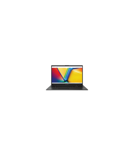 Sort ASUS Vivobook Go 15 E1504FA-BQ5849W set forfra med åben skærm