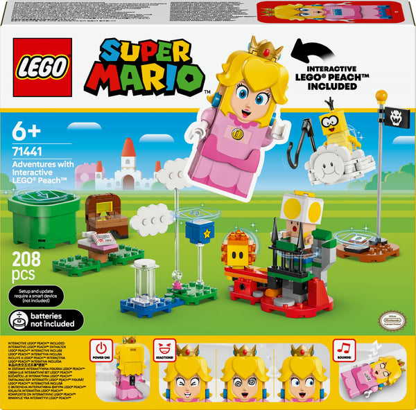 LEGO 71441 Super Mario Adventures med den interaktiva LEGO Peach