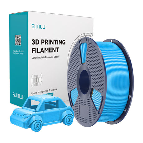 Sunlu PETG filament – cyan, 1,75 mm, 1 kg