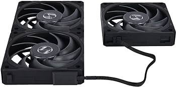 Lian Li UNI FAN P28 PWM 3-pack 120 Mm Svart, 28 Mm Tjock, Kedjebar