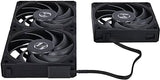 Lian Li UNI FAN P28 PWM 3-pack 120 Mm Svart, 28 Mm Tjock, Kedjebar