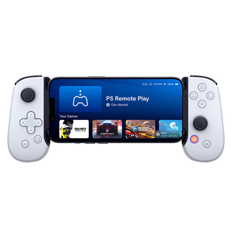 Backbone One 2. generation – PlayStation Edition – Lightning – hvid – produktbillede 2