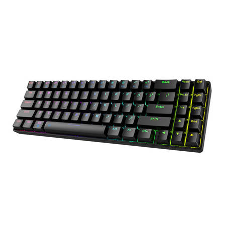 Trådlöst Mekaniskt Tangentbord Dareu EK871 Bluetooth + 2.4G RGB (svart)