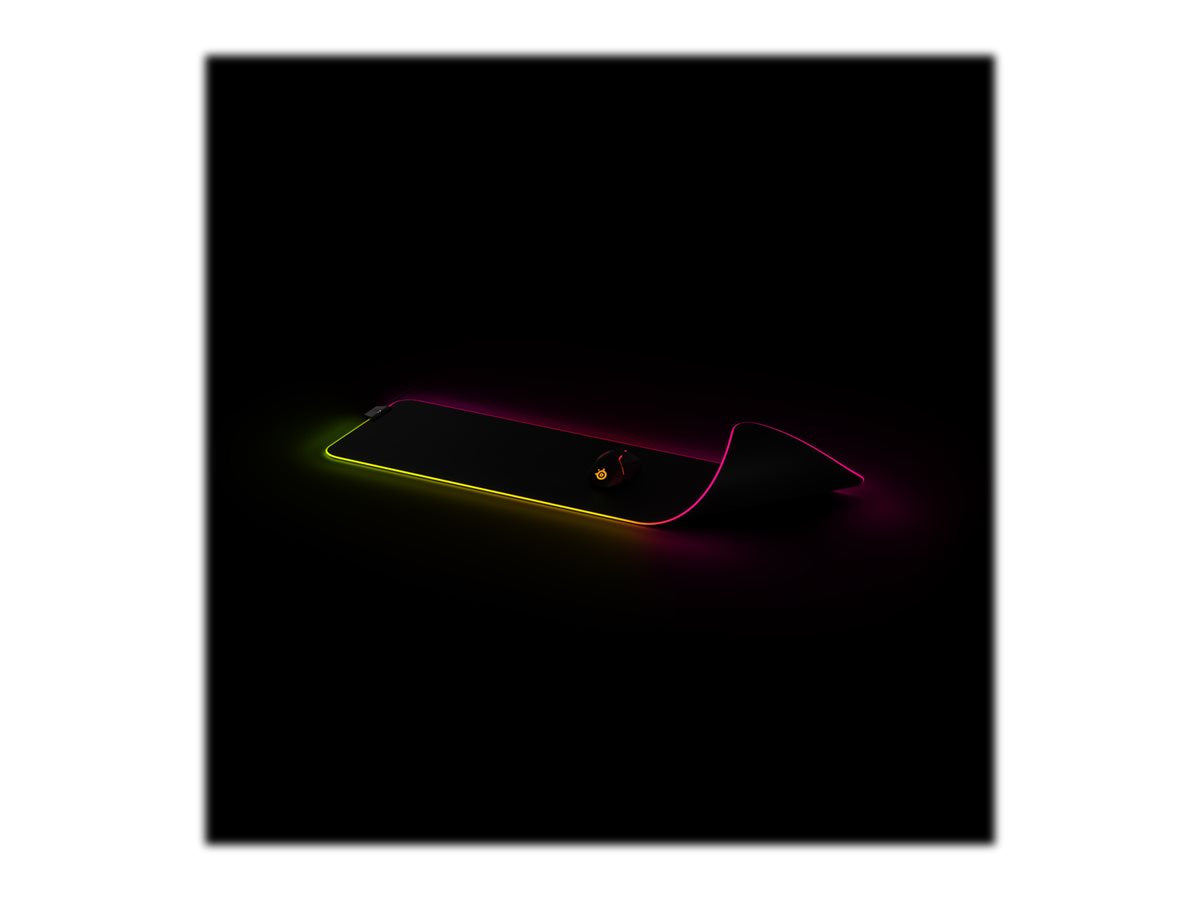 SteelSeries QcK Prism XL musmatta med ljus