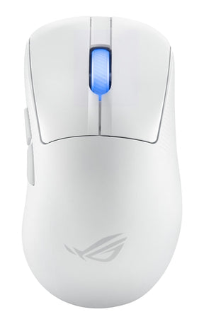 ASUS ROG KERIS II Wireless ACE AimPoint Moonlight White Gaming Mouse ASUS