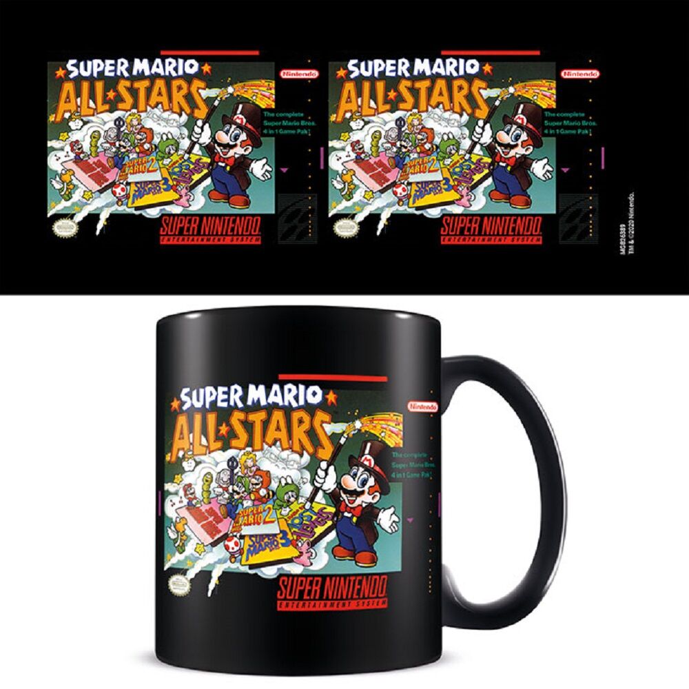 Super Nintendo Super Mario All Stars Black Cup