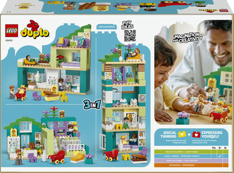 LEGO - DUPLO Town - 3-in-1 Modern Family House with Figures (10470) Lego