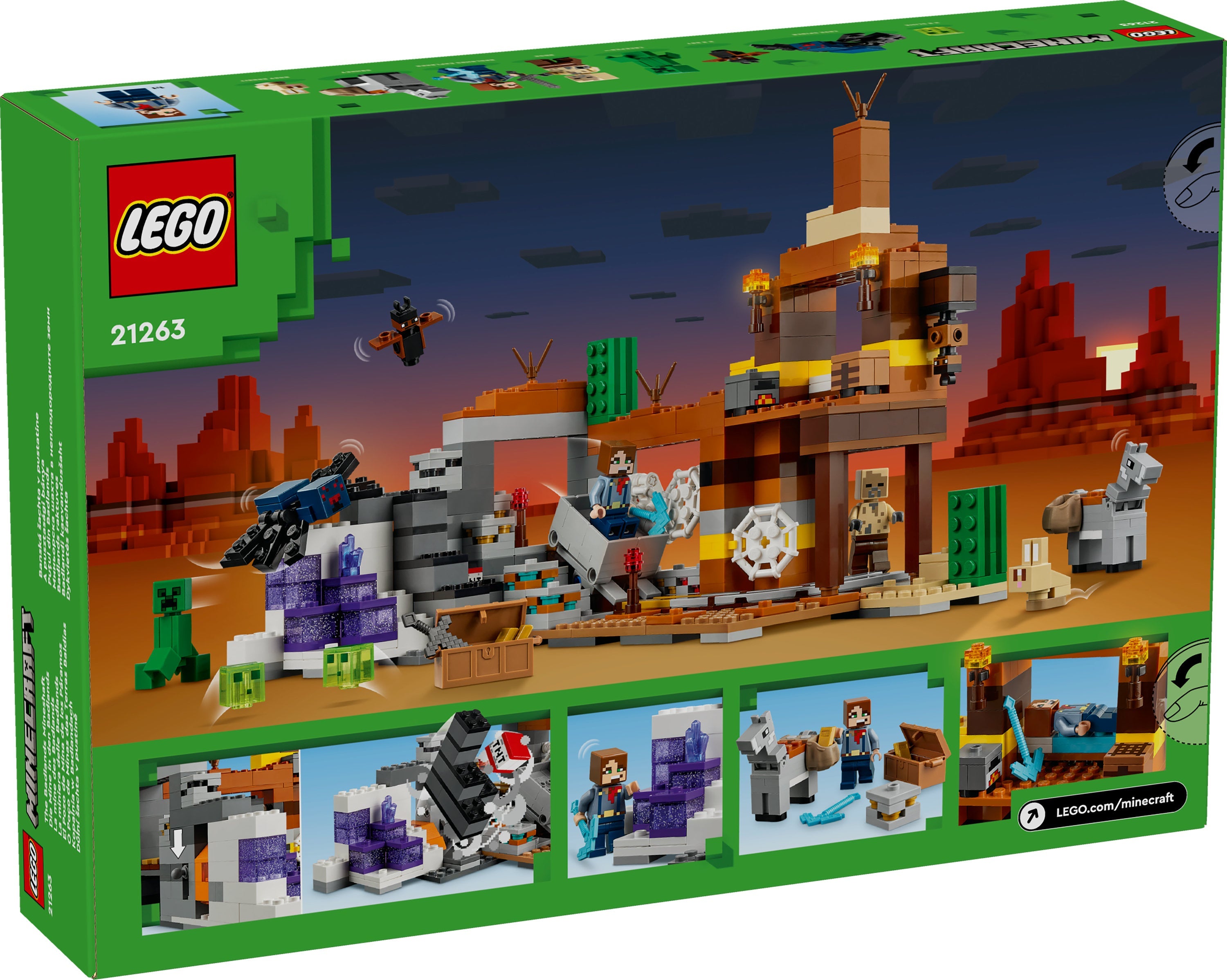 LEGO Minecraft - The Badlands Mineshaft (21263)