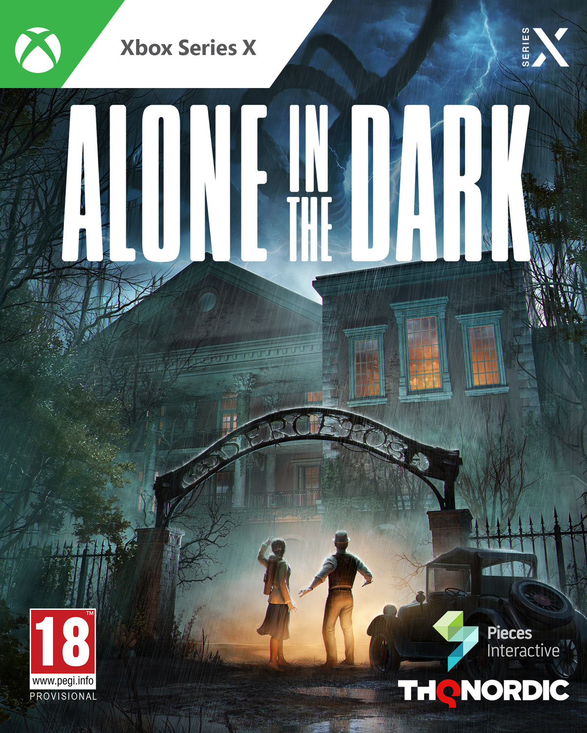 Alone in the Dark – Xbox Series X – spilomslag