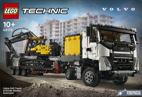 LEGO Technic 42175 Volvo FMX og EC230 – emballage