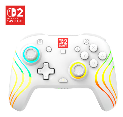 Turtle Beach Afterglow Wave Wireless – Switch-controller – Hvid – controller med Switch 2-mærkning