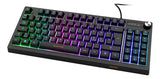 DELTACO GAMING DK230 Tangentbord Membran RGB Kablage Pan Nordic