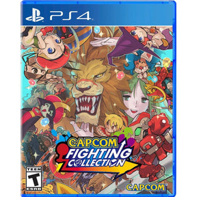 Capcom Fighting Collection (Import) – PlayStation 4 – spilomslag