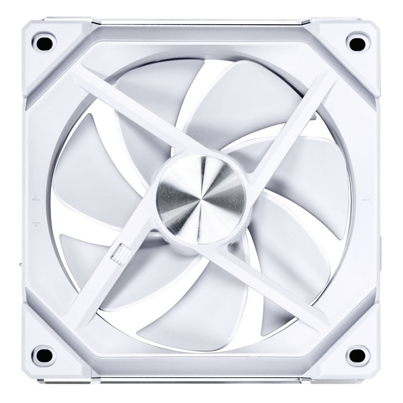 Lian Li UNI FAN SL V2 120 RGB PWM-fläkt - Vit - 120 mm