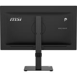 MSI PRO MAX 271UPX12G – 26,5″ skærm, 3840 × 2160, 120 Hz – bagside med stativ