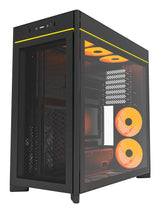 Montech HS01 PRO, ATX, Mesh front, 5 Pre-installed fans - Black Telon Technology Co Ltd (Montech)