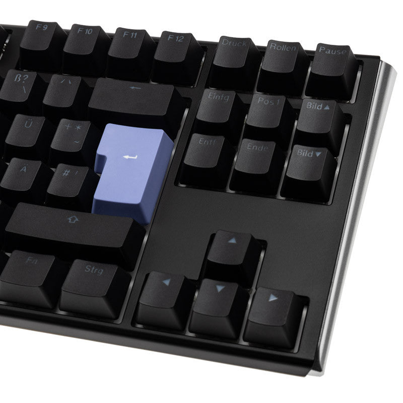 Ducky One 3 - Classic Black / White Nordic - TKL - Cherry Blue