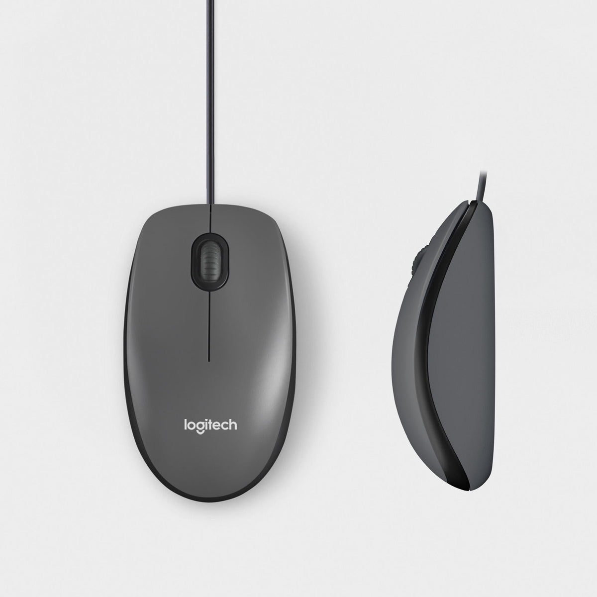 Logitech - Mouse M100 optical - Black - USB Logitech