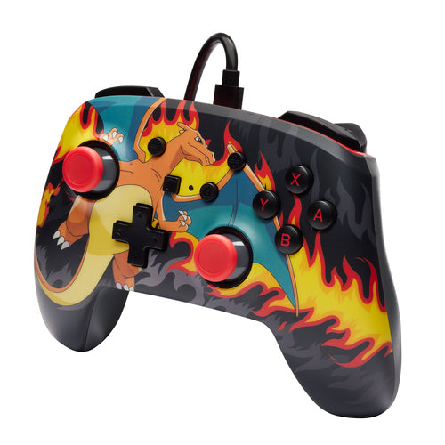 PowerA Enhanced Wired Controller – Charizard Firestorm – Switch – produktbillede 5