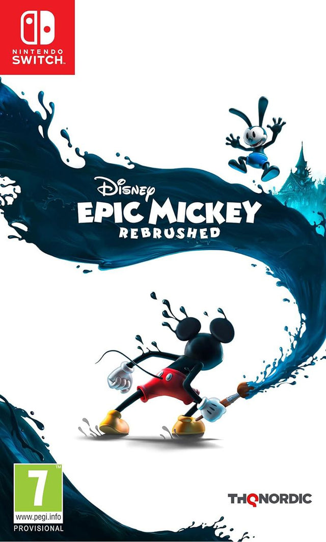 Disney Epic Mickey: Rebrushed – Nintendo Switch – spilomslag