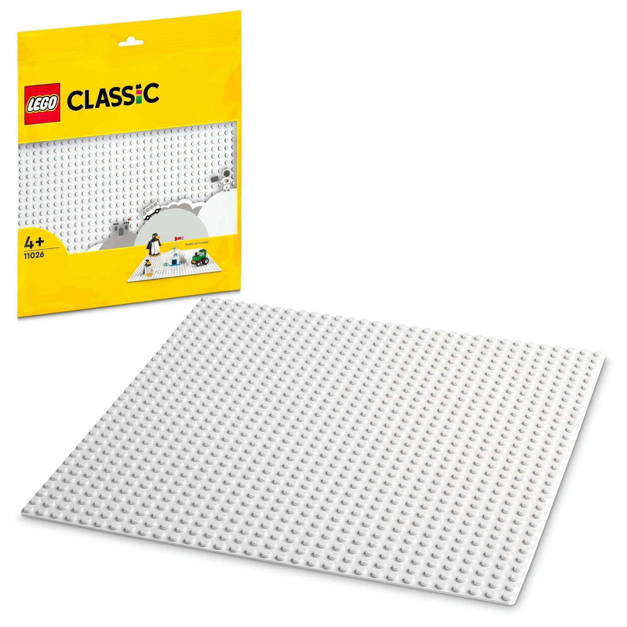 LEGO Classic - Vit Bottenplatta (11026)