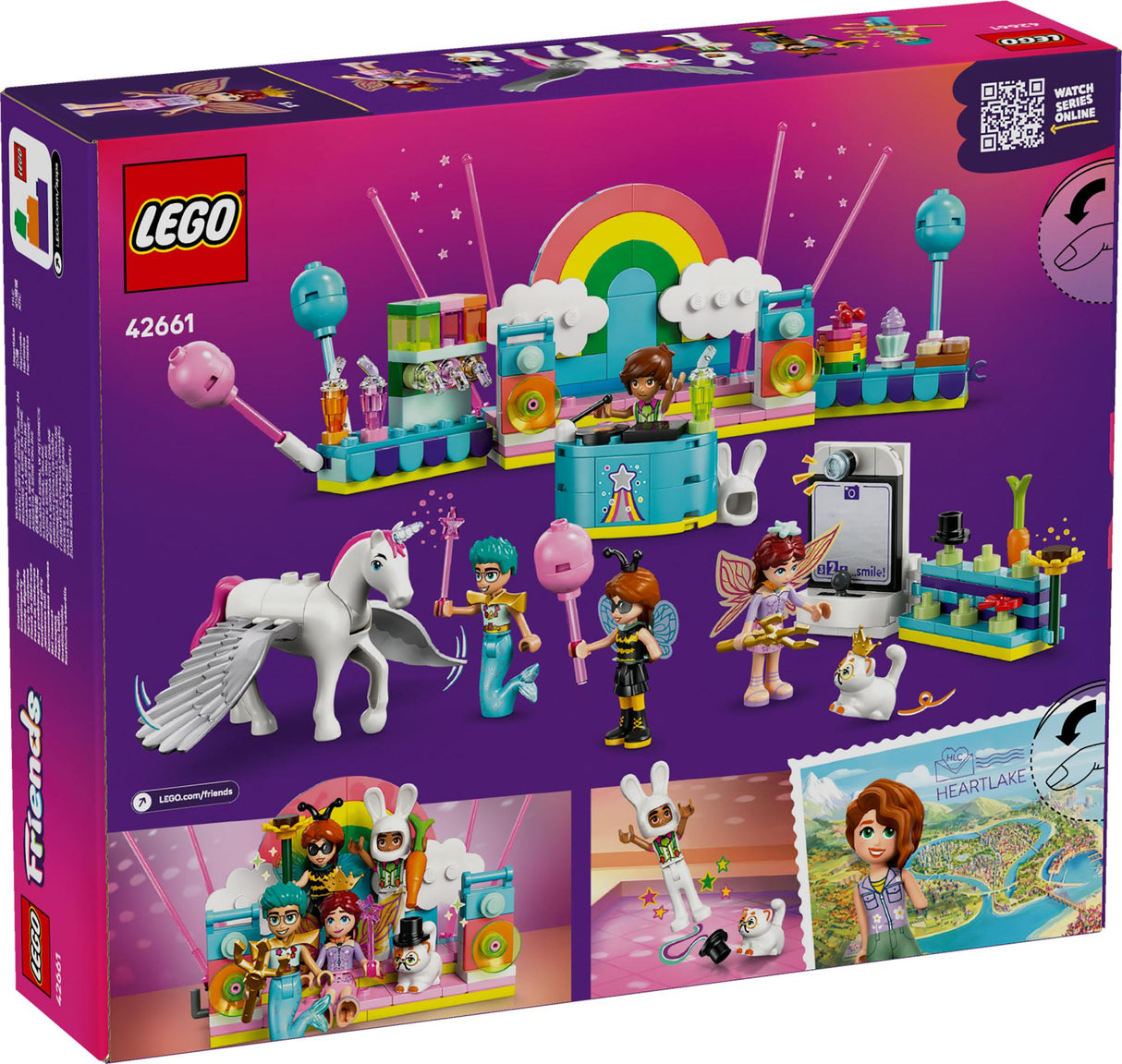 LEGO 42661 Friends Unicorn and Fairy Costume Party LEGO
